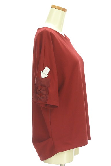 Couture Brooch（クチュールブローチ）の古着「袖口リボン七分袖カットソー（カットソー・プルオーバー）」大画像４へ