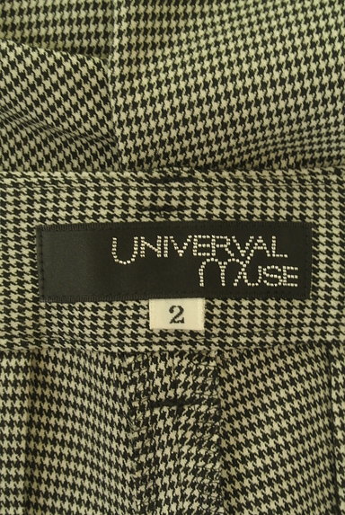 UNIVERVAL MUSE（ユニバーバルミューズ）の古着「リボンスリットテーパードパンツ（パンツ）」大画像６へ