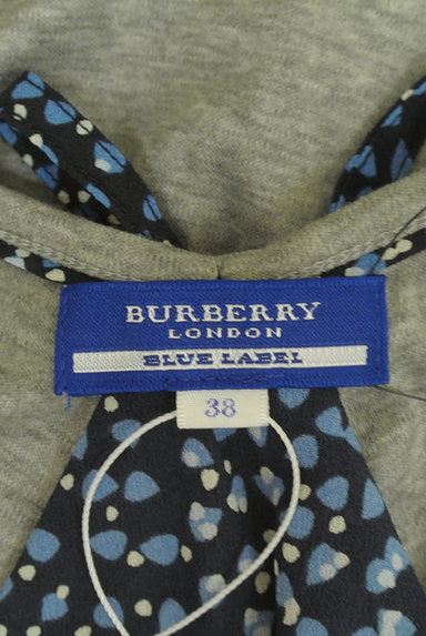 BURBERRY BLUE LABEL（バーバリーブルーレーベル）の古着「バックシフォンカットソー（カットソー・プルオーバー）」大画像６へ