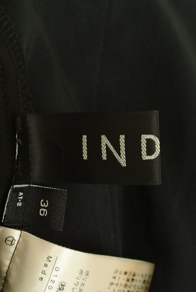 INDIVI（インディヴィ）の古着「センタープレスクロップド丈パンツ（パンツ）」大画像６へ