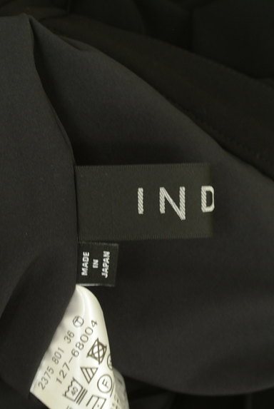 INDIVI（インディヴィ）の古着「センタープレスクロップド丈パンツ（パンツ）」大画像６へ