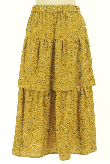 SM2（サマンサモスモス）の古着「揺れる小花柄ティアードスカート（ロングスカート・マキシスカート）」大画像１へ