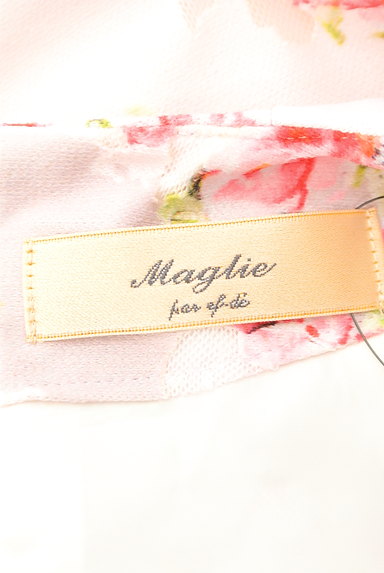 Maglie par ef-de（マーリエ パー エフデ）の古着「膝下丈花柄フレアワンピース（ワンピース・チュニック）」大画像６へ