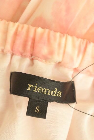 rienda（リエンダ）の古着「花柄シフォンベアトップ（カットソー・プルオーバー）」大画像６へ