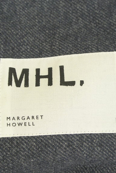 MARGARET HOWELL（マーガレットハウエル）の古着「ボックスプリーツ膝下丈スカート（スカート）」大画像６へ