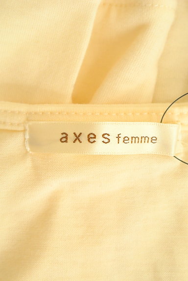 axes femme（アクシーズファム）の古着「刺繍チュール裾装飾カットソー（カットソー・プルオーバー）」大画像６へ
