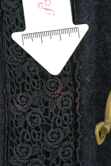 axes femme（アクシーズファム）の古着「刺繍レースロングダッフルコート（コート）」大画像５へ