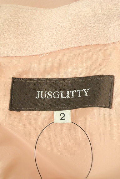 JUSGLITTY（ジャスグリッティー）の古着「ベルト付き膝丈アシメワンピース（ワンピース・チュニック）」大画像６へ