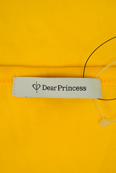 Dear Princess（ディアプリンセス）の古着「レースリボン付きロゴプリントTシャツ（Ｔシャツ）」大画像６へ