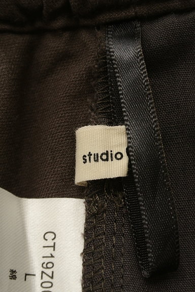 studio CLIP（スタディオクリップ）の古着「センタープレスワイドパンツ（パンツ）」大画像６へ