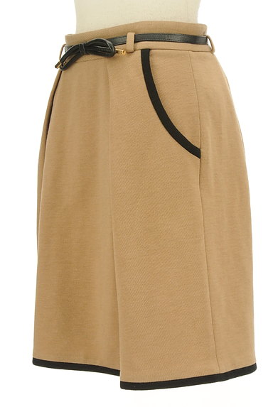 STRAWBERRY-FIELDS（ストロベリーフィールズ）の古着「リボンベルト付きミディ丈スカート（スカート）」大画像３へ