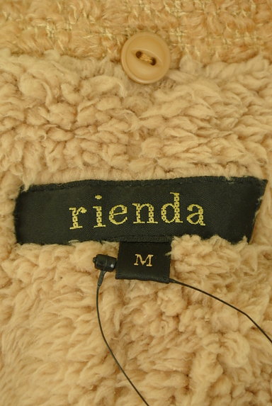 rienda（リエンダ）の古着「ボリュームファー付きロングコート（コート）」大画像６へ