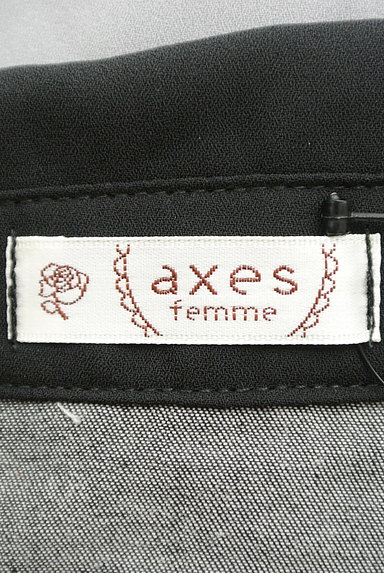axes femme（アクシーズファム）の古着「刺繍入りフレアシフォンブラウス（ブラウス）」大画像６へ