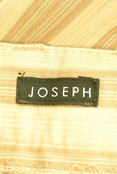 JOSEPH（ジョゼフ）の古着「ストライプ柄裾フレアパンツ（パンツ）」大画像６へ