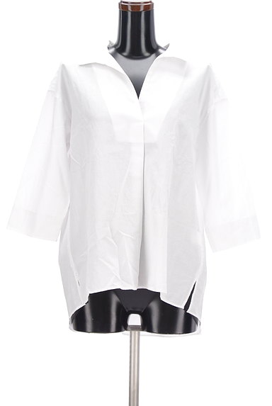Rouge vif La cle（ルージュヴィフラクレ）の古着「さわやか白スキッパーシャツ（カジュアルシャツ）」大画像１へ