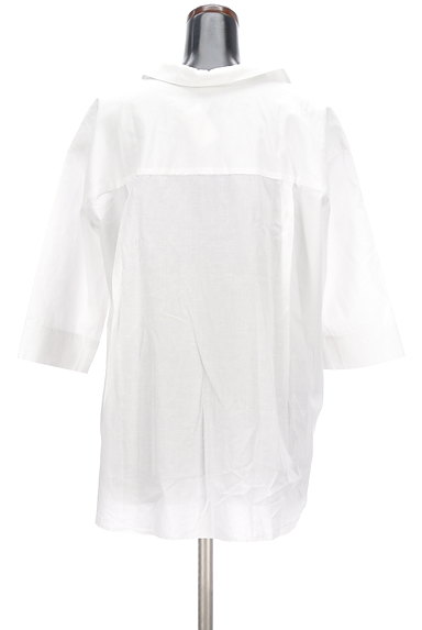 Rouge vif La cle（ルージュヴィフラクレ）の古着「さわやか白スキッパーシャツ（カジュアルシャツ）」大画像２へ