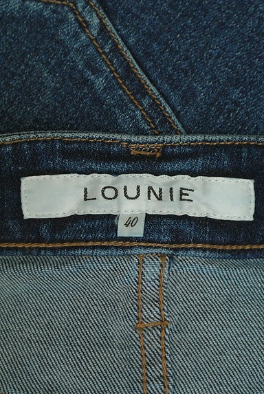 LOUNIE（ルーニィ）の古着「カットオフデニムロングスカート（ロングスカート・マキシスカート）」大画像６へ