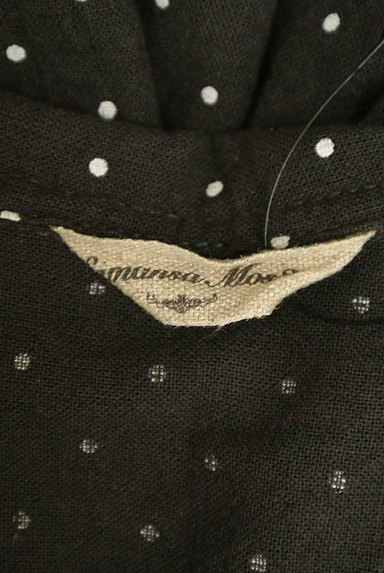SM2（サマンサモスモス）の古着「オープンカラー７分袖ドットシャツ（カジュアルシャツ）」大画像６へ