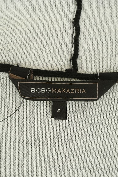 BCBG MaxAzria（ビーシービージーマックスアズリア）の古着「モノトーンフロントオープンロングカーデ（カーディガン・ボレロ）」大画像６へ