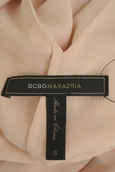 BCBG MaxAzria（ビーシービージーマックスアズリア）の古着「バイカラーVネックシフォンカットソー（カットソー・プルオーバー）」大画像６へ
