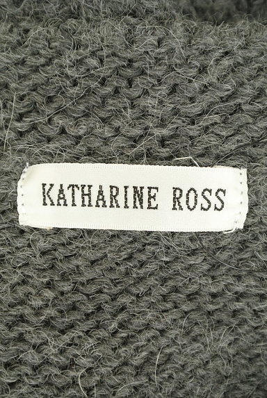 KATHARINE ROSS（キャサリンロス）の古着「サイドボタン透かし編みロングニット（ニット）」大画像６へ