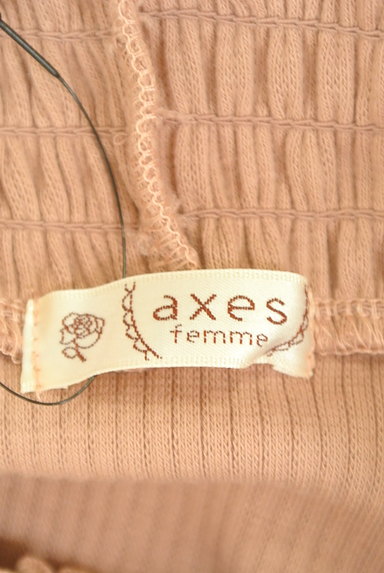 axes femme（アクシーズファム）の古着「アンティークレースリブカットソー（カットソー・プルオーバー）」大画像６へ