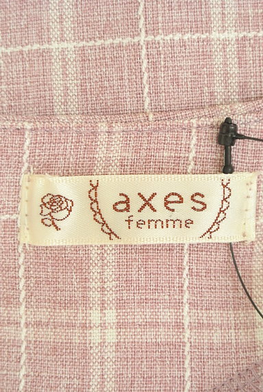 axes femme（アクシーズファム）の古着「レースベルスリーブ切替カットソー（カットソー・プルオーバー）」大画像６へ