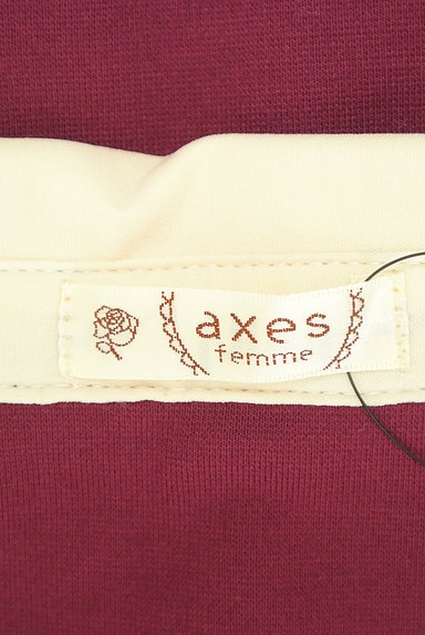 axes femme（アクシーズファム）の古着「シャツ重ね風花襟カットソー（カットソー・プルオーバー）」大画像６へ