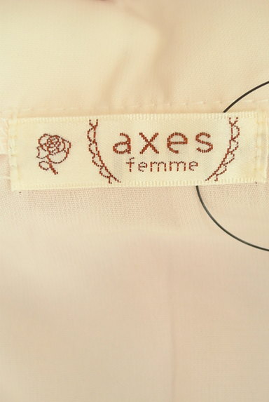 axes femme（アクシーズファム）の古着「シャツ重ね着風フレアカットソー（カットソー・プルオーバー）」大画像６へ