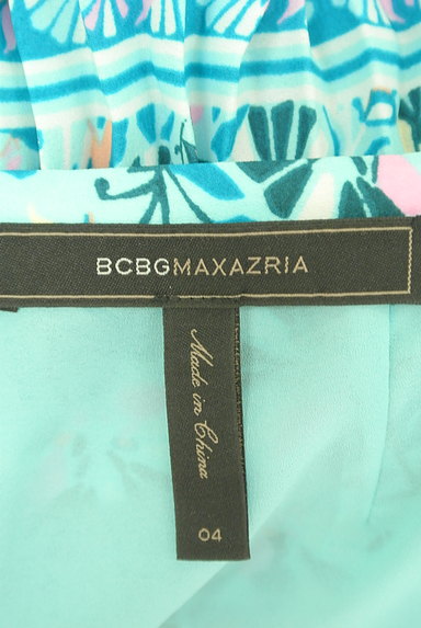 BCBG MaxAzria（ビーシービージーマックスアズリア）の古着「総柄プリーツティアードミニスカート（ミニスカート）」大画像６へ