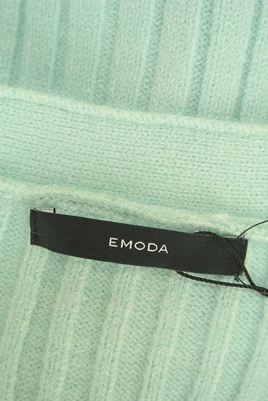 EMODA（エモダ）の古着「ドロップショルダーリブニット（ニット）」大画像６へ