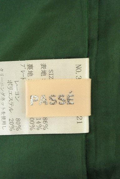 LAISSE PASSE（レッセパッセ）の古着「飾りボタン付き膝上丈プリーツスカート（ミニスカート）」大画像６へ