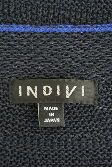 INDIVI（インディヴィ）の古着「前後バイカラー切替ニット（ニット）」大画像６へ