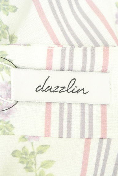 dazzlin（ダズリン）の古着「花柄×ストライプフレアスカート（スカート）」大画像６へ