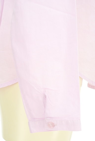 MERCURYDUO（マーキュリーデュオ）の古着「ギャザー使いのカラーシャツ（カジュアルシャツ）」大画像５へ