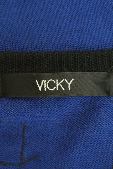 VICKY（ビッキー）の古着「スパンコール刺繍ギターニット（ニット）」大画像６へ
