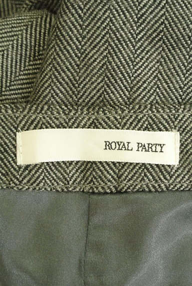 ROYAL PARTY（ロイヤルパーティ）の古着「ヘリンボーン柄テーパードパンツ（パンツ）」大画像６へ