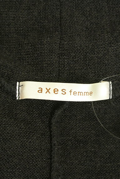 axes femme（アクシーズファム）の古着「レイヤード風ショールカーデ（カーディガン・ボレロ）」大画像６へ