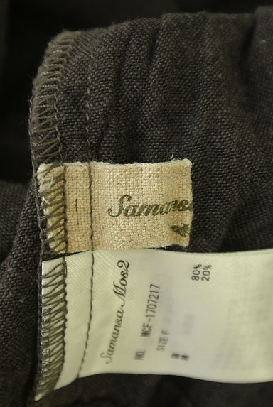 SM2（サマンサモスモス）の古着「裾ドロストコットンリネンカットソー（カットソー・プルオーバー）」大画像６へ