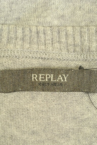 REPLAY（リプレイ）の古着「Rボタン付きシンプルニット（ニット）」大画像６へ