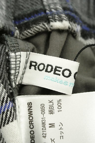 RODEO CROWNS（ロデオクラウン）の古着「イージーチェック柄テーパードパンツ（パンツ）」大画像６へ