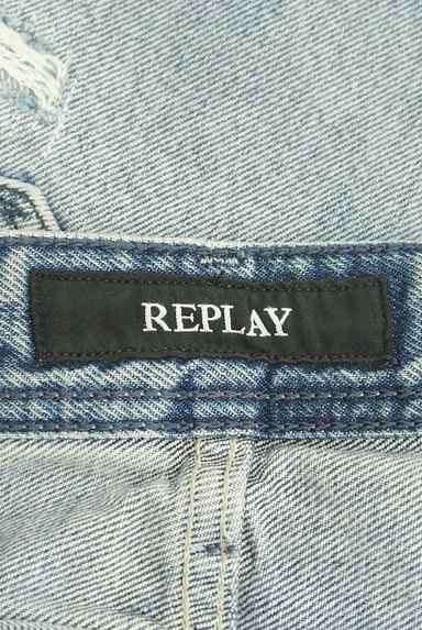 REPLAY（リプレイ）の古着「ハイクラッシュスリムジーンズ（デニムパンツ）」大画像６へ