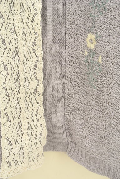 SM2（サマンサモスモス）の古着「ゆったりドルマン刺繍カーディガン（カーディガン・ボレロ）」大画像５へ