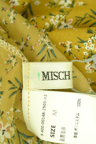 MISCH MASCH（ミッシュマッシュ）の古着「ウエストリボン小判柄シフォンワンピ（ワンピース・チュニック）」大画像６へ