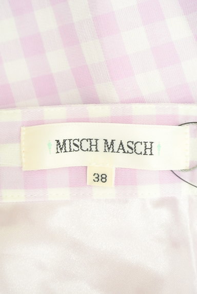 MISCH MASCH（ミッシュマッシュ）の古着「ベルト付きミディ丈ペールカラースカート（スカート）」大画像６へ