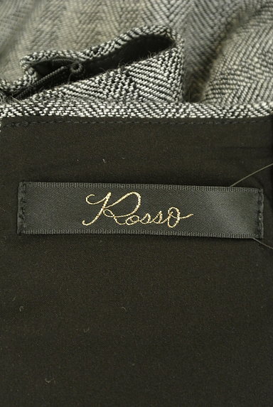 ROSSO（ロッソ）の古着「ストライプ柄起毛リネンワイドパンツ（パンツ）」大画像６へ