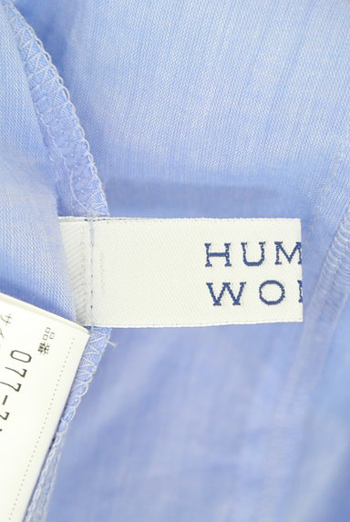 HUMAN WOMAN（ヒューマンウーマン）の古着「フレンチスリーブ裾リボンカットソー（カットソー・プルオーバー）」大画像６へ