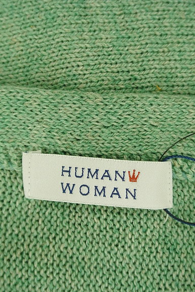 HUMAN WOMAN（ヒューマンウーマン）の古着「ボートネックリネン混ニット（ニット）」大画像６へ