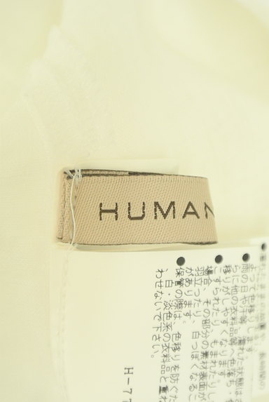 HUMAN WOMAN（ヒューマンウーマン）の古着「刺繍レース襟リネン９分袖カットソー（カットソー・プルオーバー）」大画像６へ