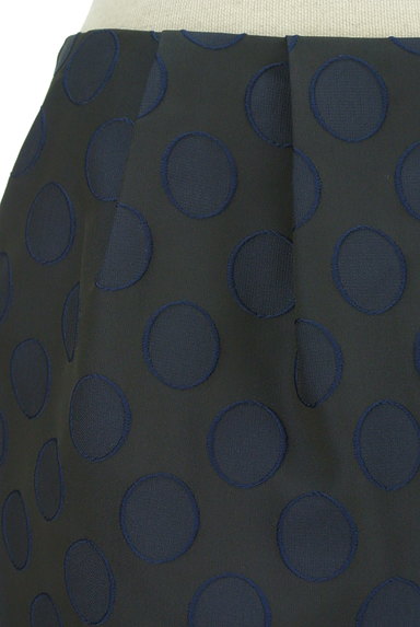 LAUTREAMONT（ロートレアモン）の古着「ドット柄刺繍タイトスカート（スカート）」大画像４へ